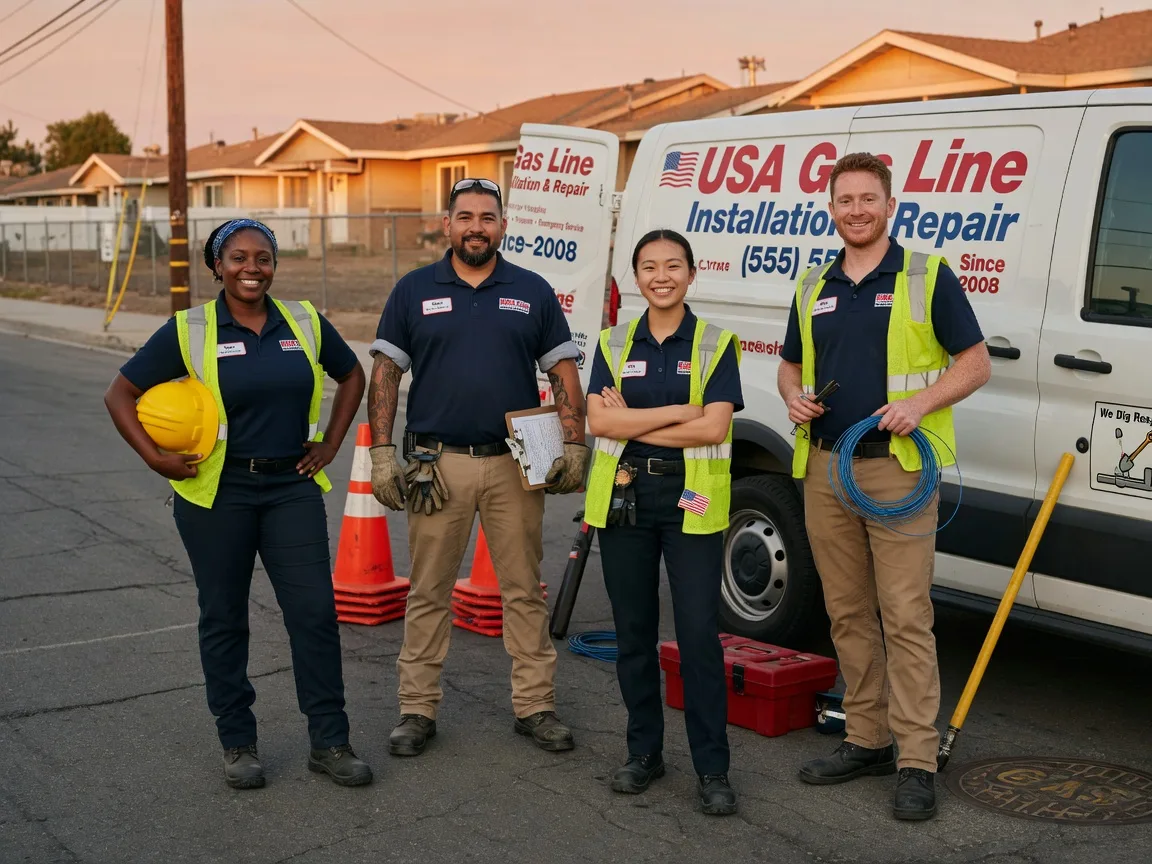 Gas Line Installation company in Hueysville, KY